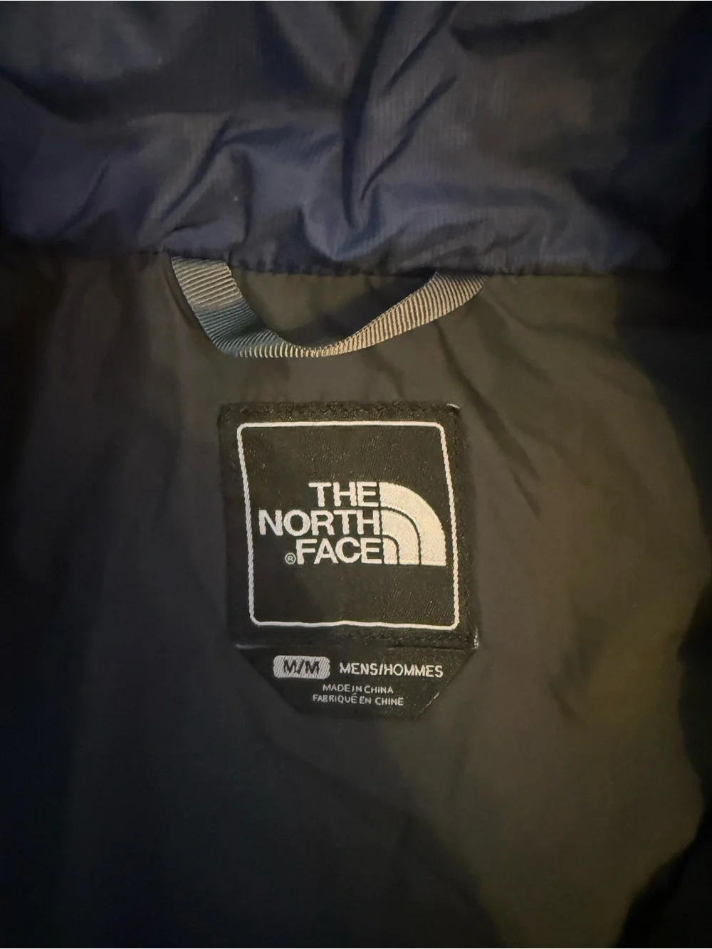 The North Face Men's Dark Blue Quilted Vest